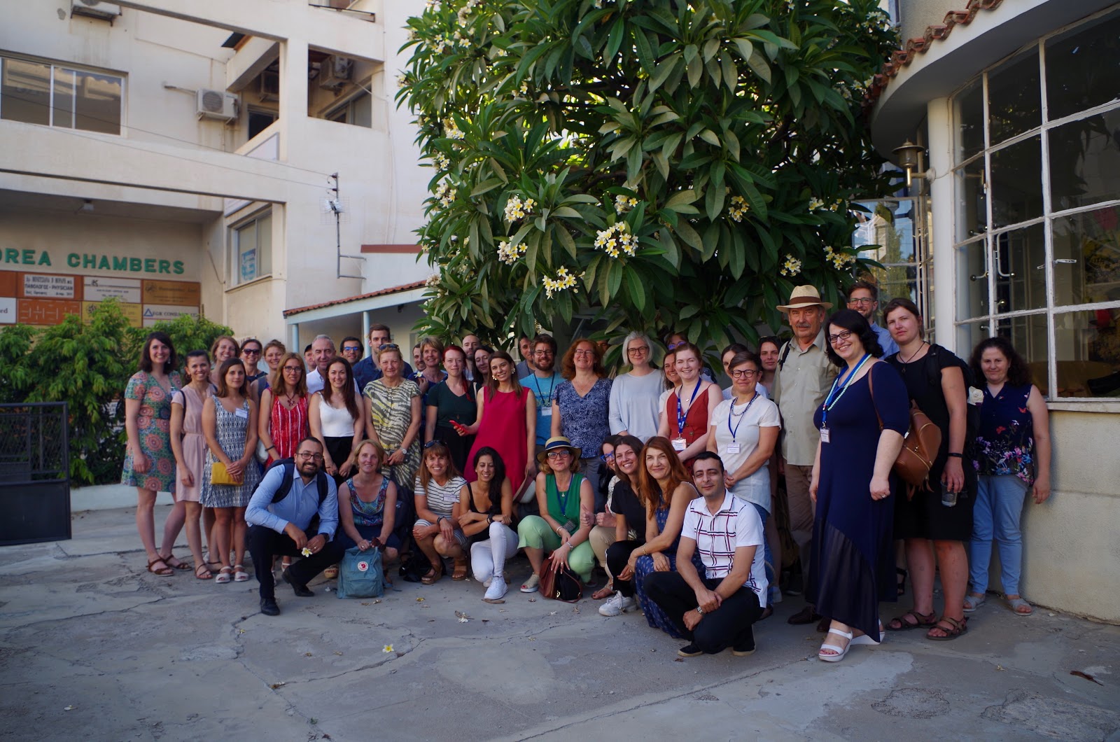 Participants of the 2019 SciShops Summer School at Terra Cypria NGO.